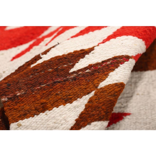 Antique Eye Dazzler Southwest Rug, 01'06 X 03'02 For Sale In Dallas - Image 6 of 10