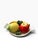 Charming vintage Genin Trudeau ceramic fruit basket, made in Portugal and featuring a beautifully sculpted arrangement of...