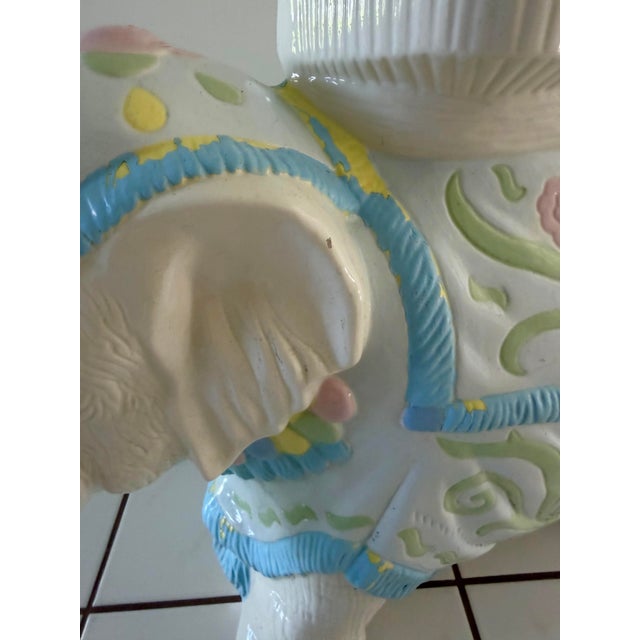 Elephant Garden Stool Side Table For Sale - Image 12 of 12