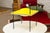 A postmodern space age “UFO Lamp” designed by Ettore Sottsass for Arredoluce, Italy 1957. Molded plastic, enameled brass,...