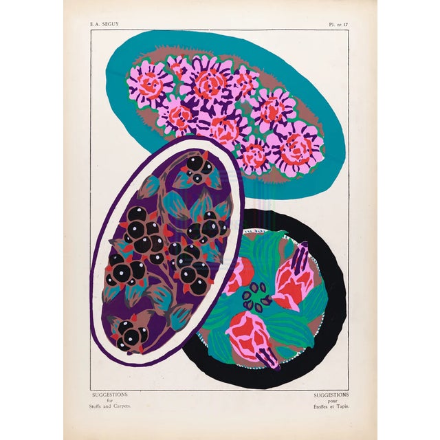 Not Yet Made - Made To Order Ea Seguy Suggestions Pour Étoffes Et Tapis, Plate 17 For Sale - Image 5 of 5