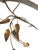 Modern Pair Curtis Jere Brass & Chrome Bird Wall Sculptures, 1980. For Sale - Image 3 of 8