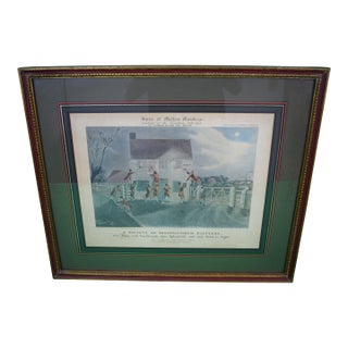 Spree at Melton Mowbray Larking at the Grantham Toll-Gate by Henry Alken For Sale