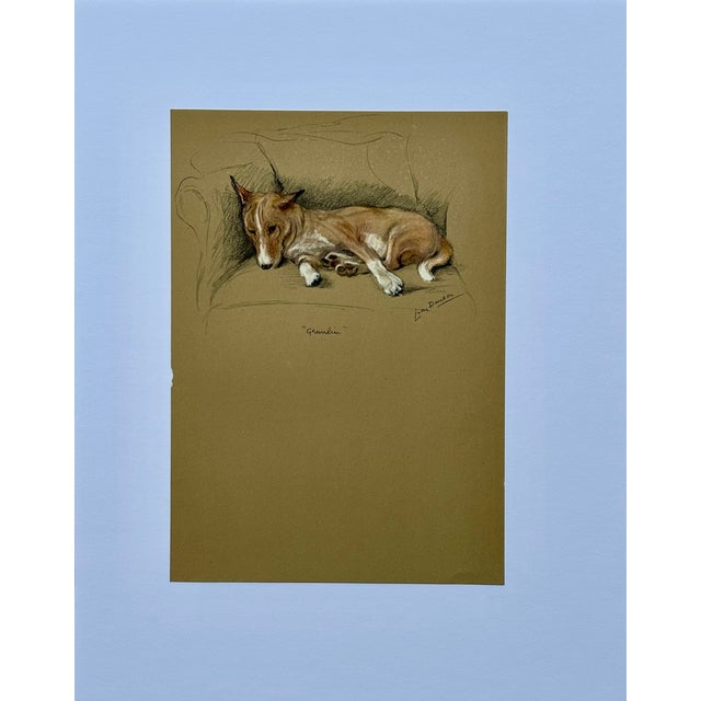Traditional Basenji Dog by Lucy Dawson, 1946 For Sale - Image 3 of 3