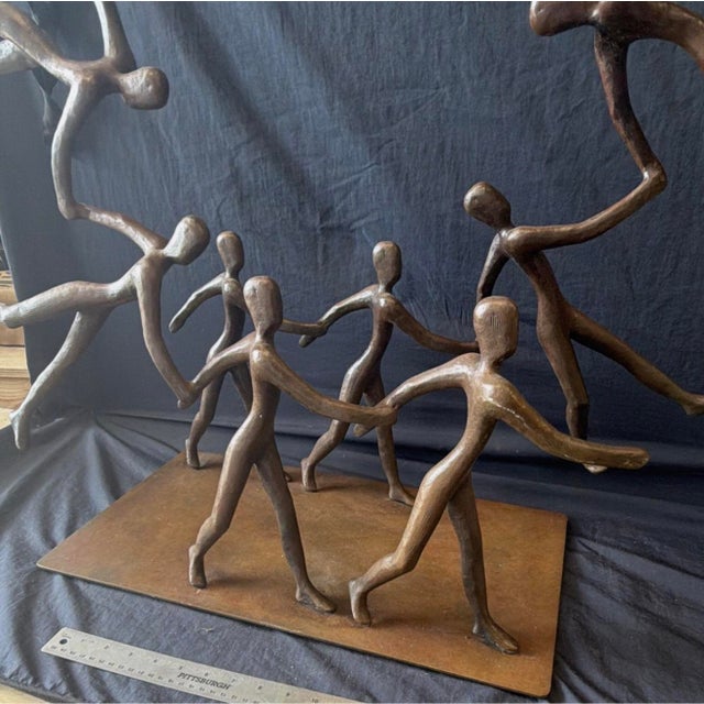 Early 21st Century Tolla Inbar, Circle of Life - Bronze Figurative Sculpture For Sale - Image 5 of 8