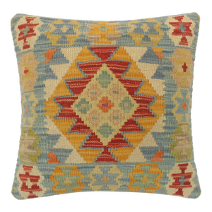 Shabby Chic Turkish Stanley Hand Woven Kilim Pillow