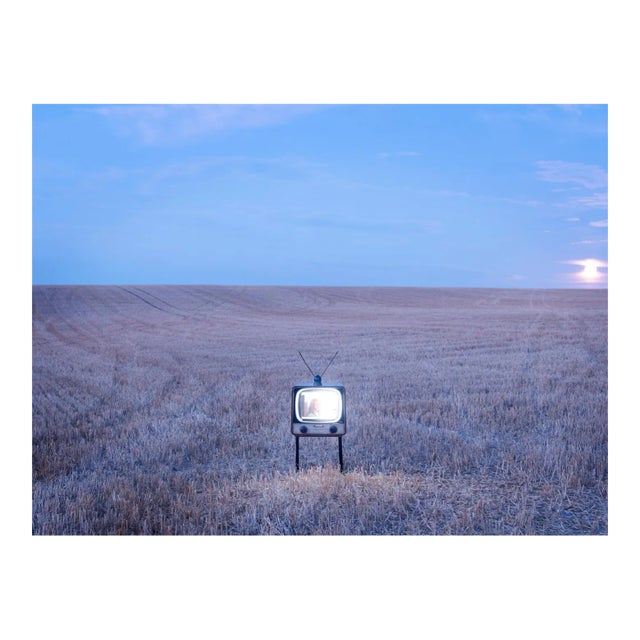 Tv 3, Conceptual Photograph, Color Print, 2014 For Sale