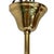 Very Large Art Deco Height Adjustable Pendant Lamp with Opaline Glass and Brass Framework For Sale - Image 6 of 10