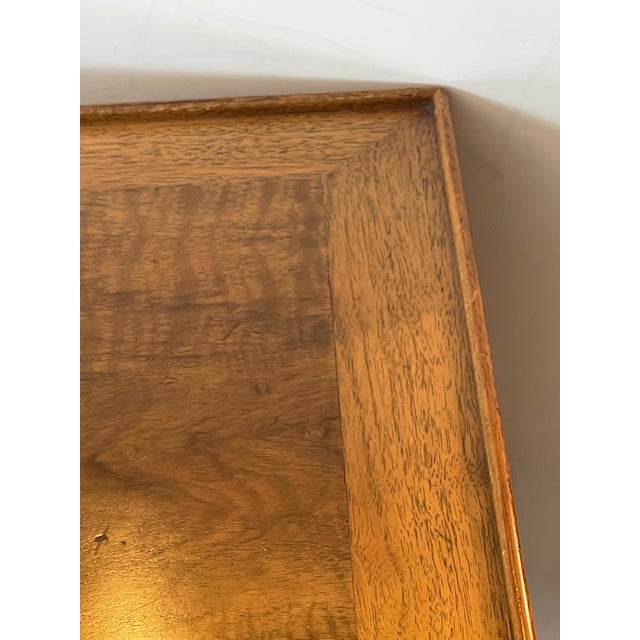 French Provincial Game Table With Scrolled Apron 1940s For Sale - Image 11 of 12