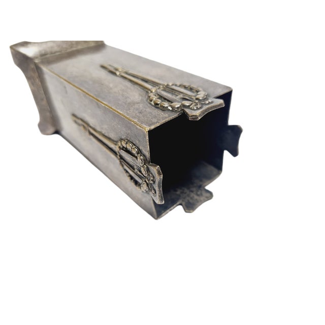 Art Deco Napkin Holder from Argentor, Hungary, 1900s For Sale - Image 4 of 11