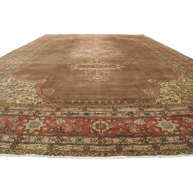 Early 20th Century Antique Romanian Rug - 13' x 19'09 For Sale - Image 5 of 10