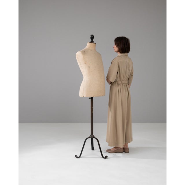 French Provincial Early 20th Century French Metal Mannequin For Sale - Image 3 of 18