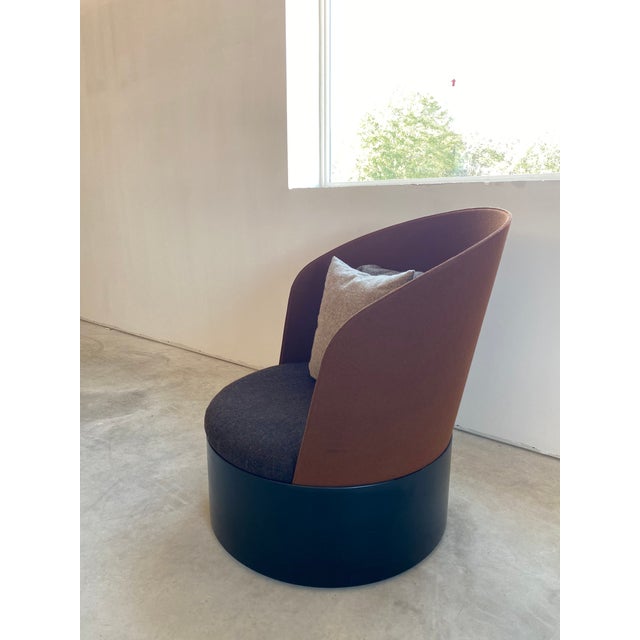 Brown B25 Lounge Chair by Blå Station (Sweden) For Sale - Image 8 of 18