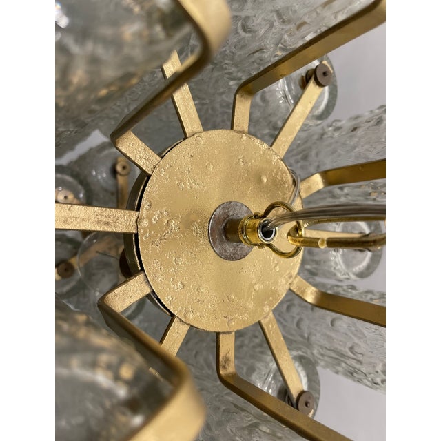 1970s Vintage Italian Murano Glass Tube Pendants by Toni Zuccheri, 1970s, Set of 2 For Sale - Image 5 of 8