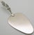 Vintage Italian Handmade Genuine Silver Small Cake Server Flower Handle Presta Naples 800 Continental Silver Pastry Mignon Cupcake Server For Sale - Image 4 of 13