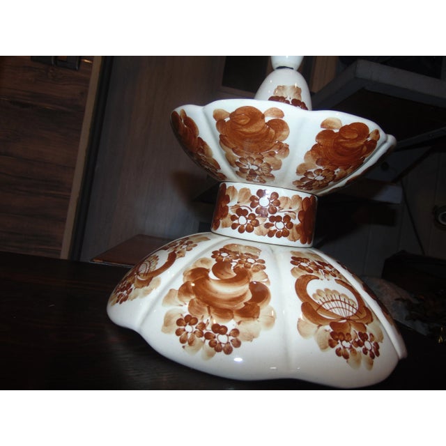 Ceramic Chandelier, 1970s For Sale - Image 6 of 8
