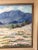 Wood Mid 20th Century "Mount San Jacinto, Palm Springs" Oil Painting on Canvas, Framed For Sale - Image 7 of 11