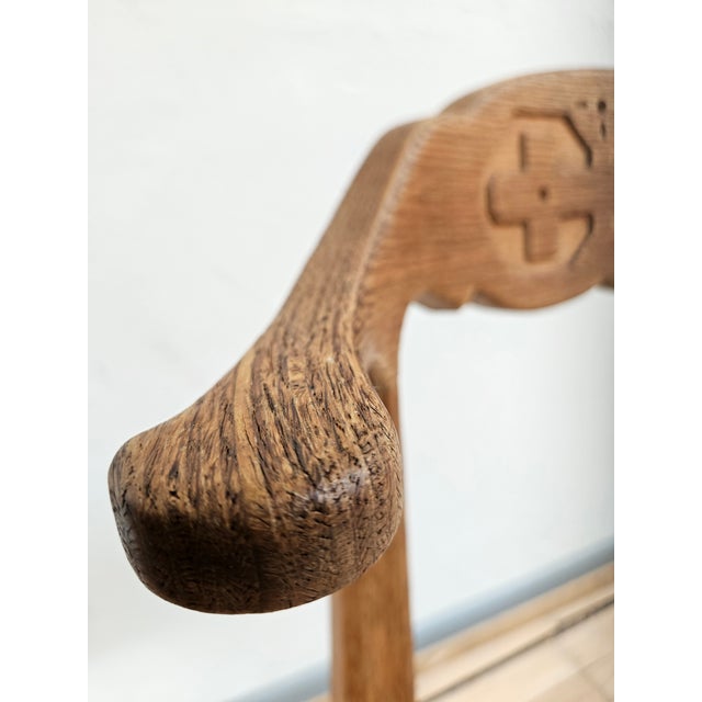 Wood Mid-Century Danish Oak Dining Chairs by Henning Kjærnulf, 1960s, Set of 6 For Sale - Image 7 of 12