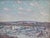 Vintage Impressionist Winter Landscape Oil Painting, Ukrainian Art 34-46 For Sale