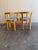 Brown 1960s Danish Modern Oak Dining Chairs With Curved Backrests - Set of 4 For Sale - Image 8 of 10