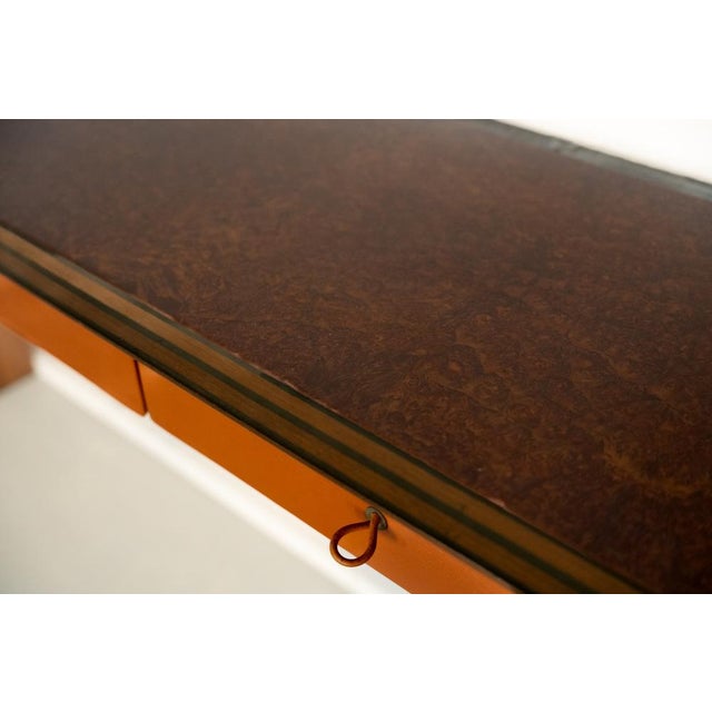 Brown Artona Console by Afra and Tobia Scarpa for Maxalto, 1970s For Sale - Image 8 of 12