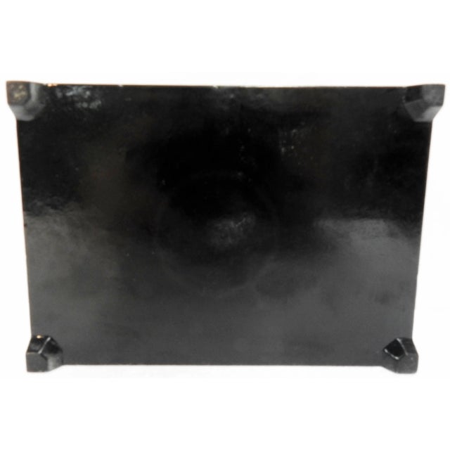 Black Waterfront at the Kremlin on a Russian Lacquer Box For Sale - Image 8 of 9