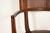 Michael Taylor for Baker Furniture Klismos Cherry Wood and Cane Armchair, Newly Refinished For Sale - Image 9 of 15