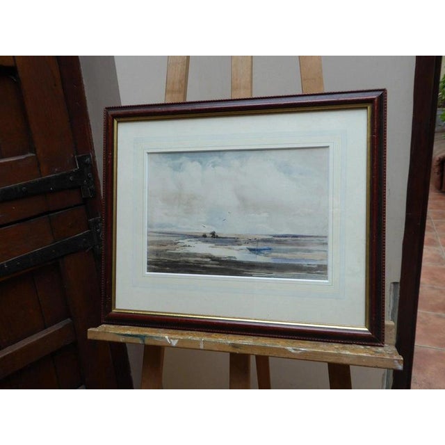 J. S. C. McEwan Brown, Mud Flats, 1930s, Watercolour For Sale - Image 9 of 12