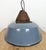 Industrial Grey Enamel and Cast Iron Pendant Light, 1960s For Sale - Image 12 of 17