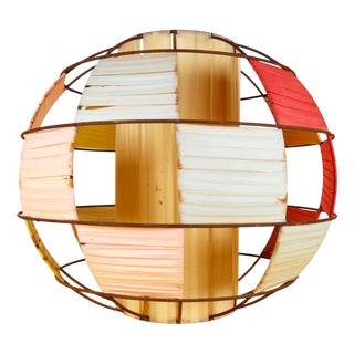 Vintage Lampshade in Metal and Plastic, 1970s For Sale