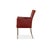 Arc-E Dining Chair in Red Leather from Bert Plantagie For Sale - Image 12 of 13