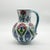 2020s Handmade Ceramic Pitcher Vase (20cm) Traditional Turkish Carnation Pattern with Handle – Decorative Jug Art Decor For Sale - Image 5 of 6