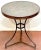 French Modern Bronze & Marble Gueridon or Bistro Table For Sale - Image 6 of 8