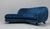 Blue Vladimir Kagan Angle Tangent Chaise Sofa For Sale - Image 8 of 11