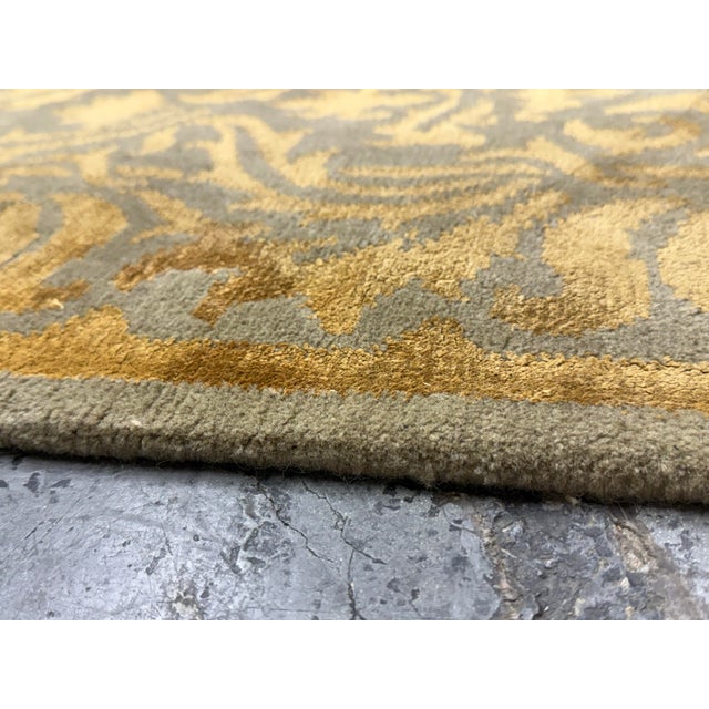 6ft 2in × 9ft 2in Restoration Hardware Tapestry Area Rug For Sale - Image 10 of 12