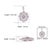 Elegant Floral Amethyst Pendant With Cubic Zirconia Accents - Caratandher For Sale - Image 12 of 14