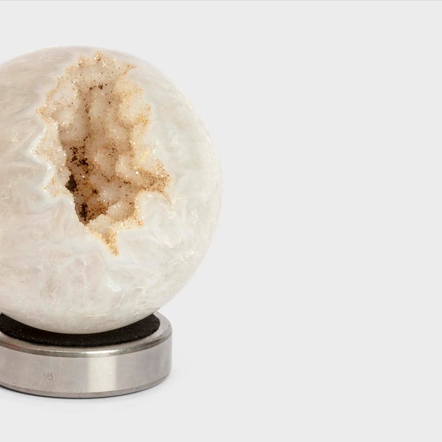 Cream Quartz Polished Sphere