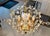 Glass 1990s Botanical Inspired Chandelier With Delicate Crystal "Buds" and Leaves Branching Out For Sale - Image 7 of 7