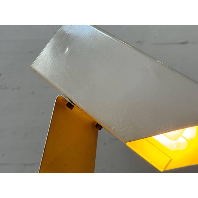 Vintage Metal Table Lamp, 1980s For Sale - Image 11 of 17