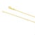 2020s 1-3 Carat Oval Diamond East West 14k Gold Floating Pendant Necklace For Sale - Image 5 of 5