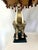 Silver Pair of Vintage Elephant Table Lamps With Original Pagoda Shades - Attributed to Mark Roberts For Sale - Image 8 of 8