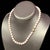 Metal Akoya Pearl Necklace 14k Gold 17" 8 Mm Certified For Sale - Image 7 of 9
