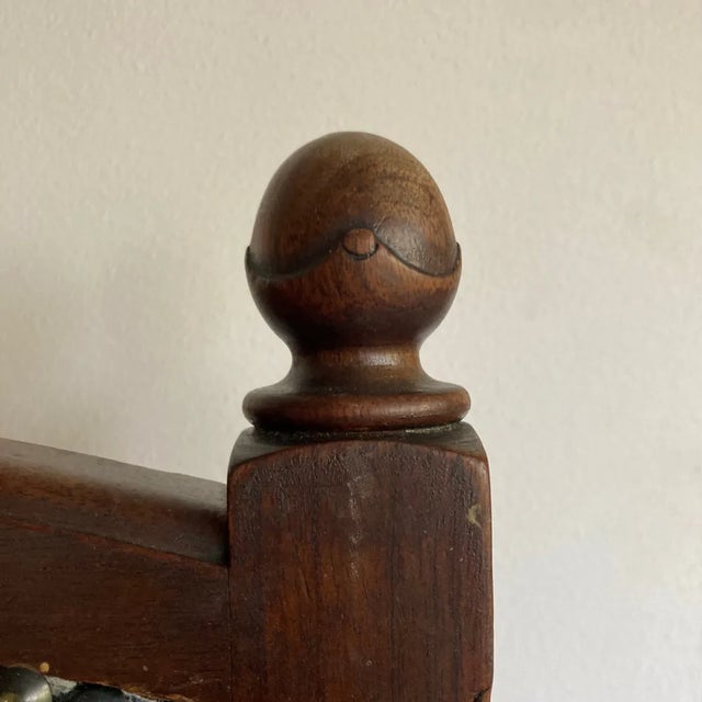 Wood Arts and Crafts English Armchair For Sale - Image 7 of 12