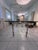 1960's Maison Jansen Steel and Brass Dining Table For Sale In Miami - Image 6 of 10