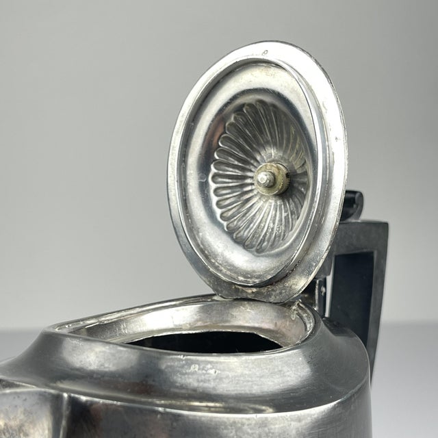 Antique Silver Plated Coffee Pot by Sheffield, 1890s For Sale - Image 12 of 14