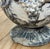 White Vintage Greek Key and Grape Motif Concrete Planters, a Pair For Sale - Image 8 of 9