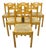Mid Century Modern Birch Maple Bentwood Woven Rush Dining Chairs - Set of 6 For Sale