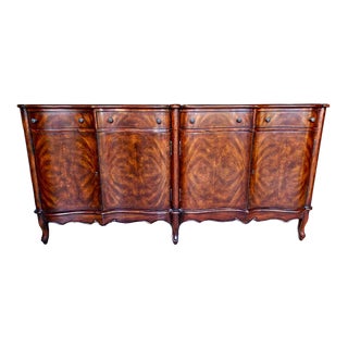 Theodore Alexander English Style Mahogany Sideboard For Sale