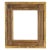 Rectangular frame in wood and gilt stucco, richly decorated with acanthus leaves and flowers on a sandy background. Louis...