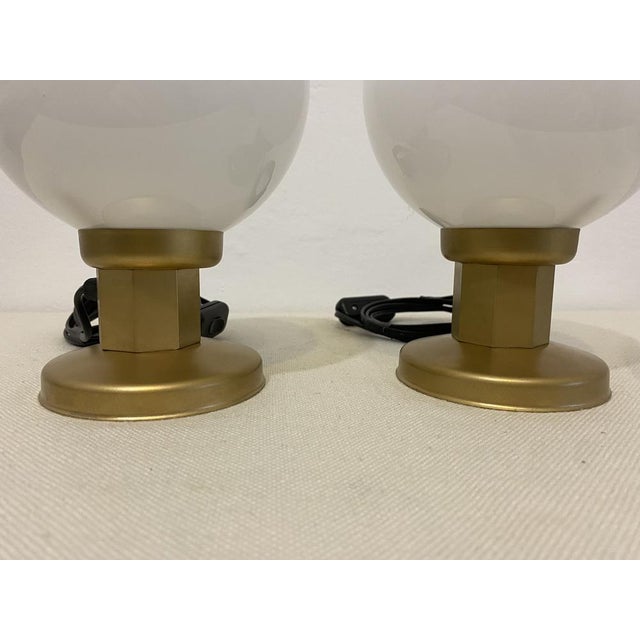 1970s Vintage Kozole Bedside Table Lamps, Former Yugoslavia, 1970s, Set of 2 For Sale - Image 5 of 13